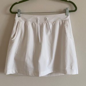 Slazenger golf skirt skort built in shorts white